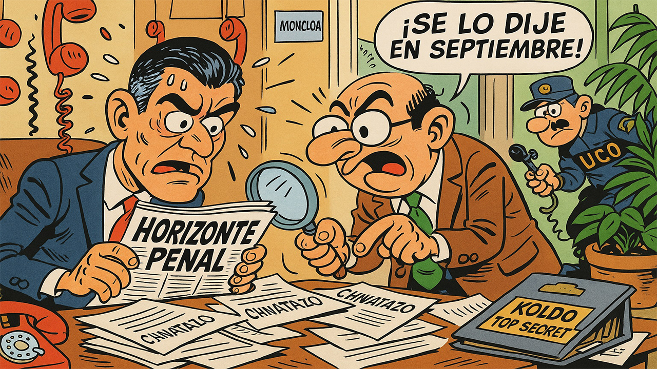 Ábalos desvela chivatazo y Sánchez se acerca al penal… ¿Cena de arrepentimiento?